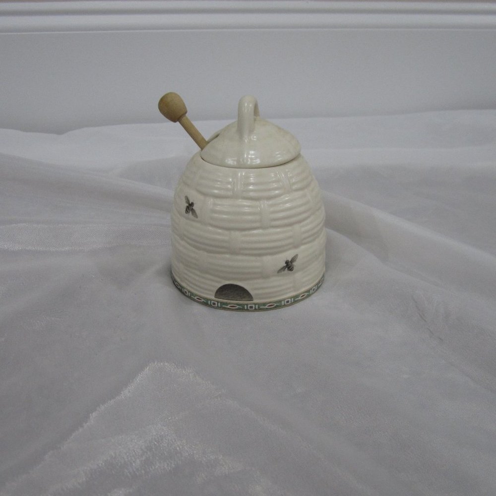 Pfaltzgraff Naturewood Honey Pot